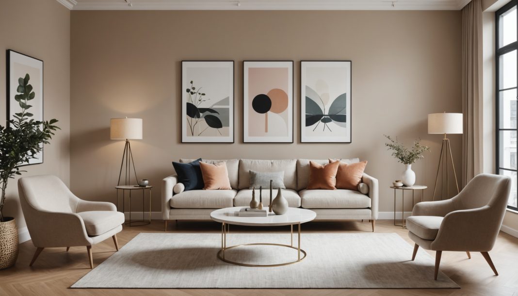 Intérieur design contemporain illustrant la Paris Design Week 2026