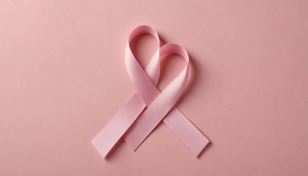 Ruban rose symbole de la campagne Octobre Rose et de la prévention du cancer du sein